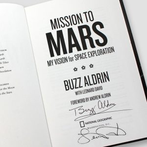 Buzz Aldrin Signed Mission to Mars Book - Image 2