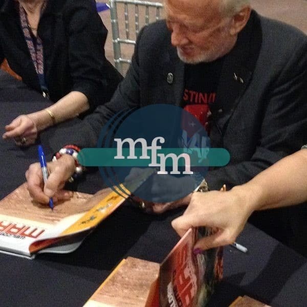 Buzz Aldrin Signed Welcome to Mars Book