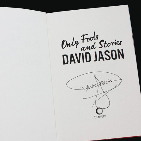 David Jason Signed 1st Edition Only Fools and Stories Book