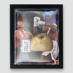 Anthony-Joshua-Signed-and-Framed-Gold-Everlast-quality-boxing-glove