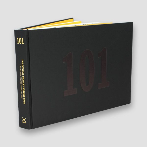 The Official Bradley Wiggins 101 Classic Edition Opus Book with Hand Signed Photograph