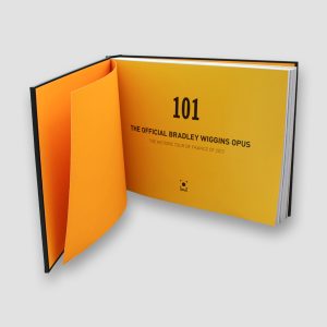 The Official Bradley Wiggins 101 Classic Edition Opus Book with Hand Signed Photograph - Image 2