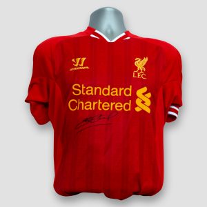 Liverpool F.C. shirt personally signed by Steven Gerrard