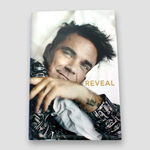 ‘Reveal’ Robbie Williams Signed Book