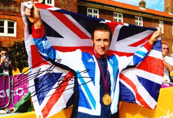 The Official Bradley Wiggins 101 Classic Edition Opus Book with Hand Signed Photograph