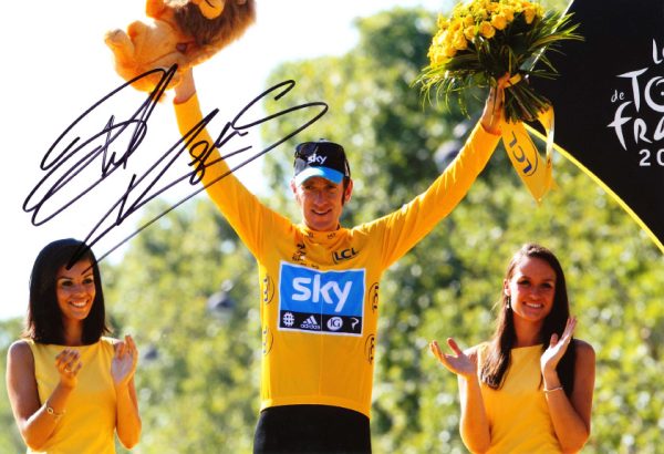 The Official Bradley Wiggins 101 Classic Edition Opus Book with Hand Signed Photograph