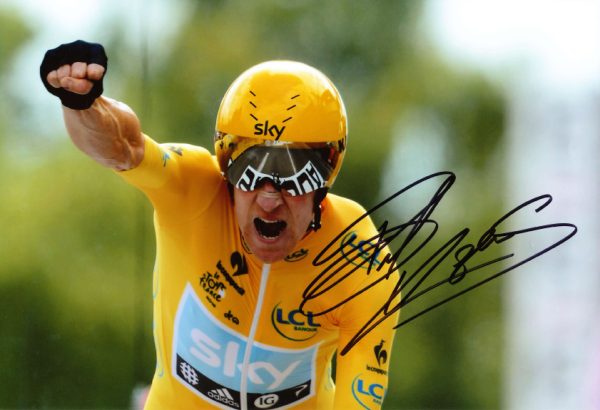 The Official Bradley Wiggins 101 Classic Edition Opus Book with Hand Signed Photograph