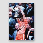 Marco Van Basten Signed Photo Print