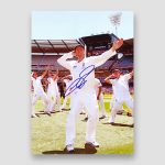 Kevin Pietersen Celebrating With Team Mates Signed Photo Print