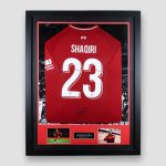 Framed Liverpool Fc  home shirt signed by Jürgen Klopp great item