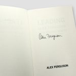 Alex-Ferguson-signed-autobiography-‘Leading’