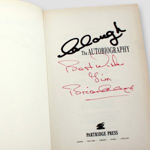 Brian Clough Signed Autobiography 'Clough, The Autobiography' - Image 2