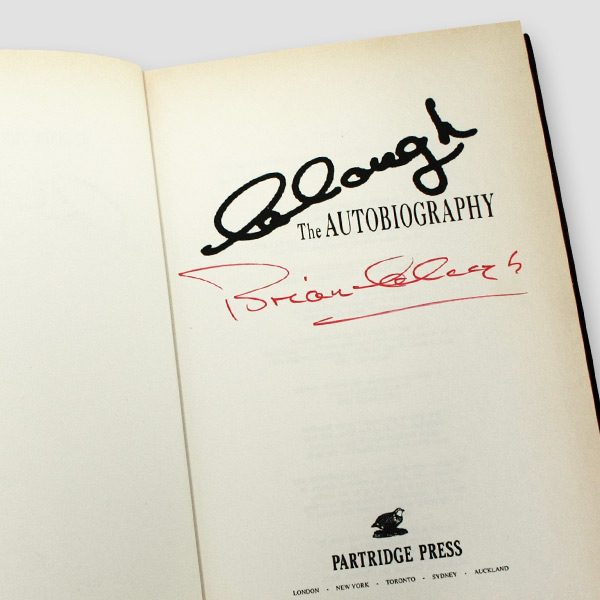 Brian Clough Signed Autobiography ‘Clough, The Autobiography’