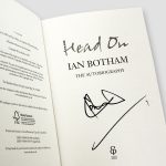 Ian-Botham-signed-autobiography-‘Head-on’