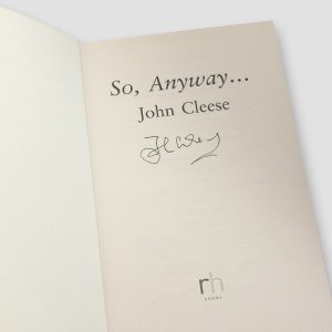 John Cleese Signed Autobiography 'So Anyway' - Image 2