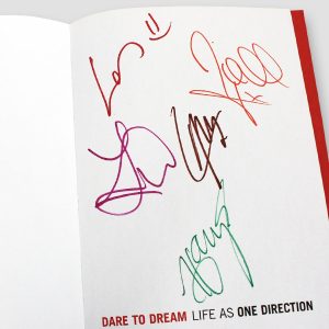 One Direction Signed Autobiography 'Life As One Direction' - Image 2