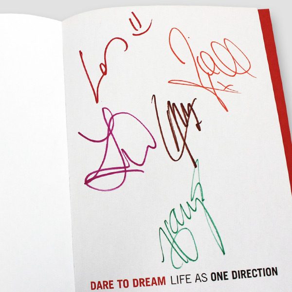 One Direction Signed Autobiography ‘Life As One Direction’