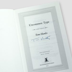 Tom Hanks Signed Autobiography 'Uncommon Type' - Image 2