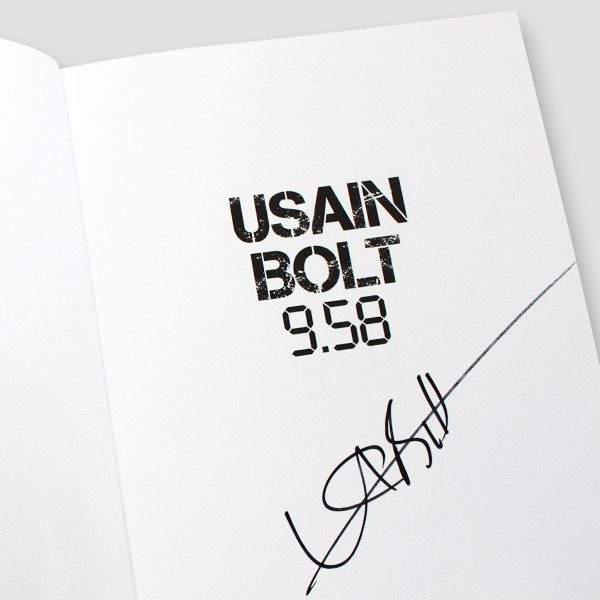 Usain Bolt Signed Autobiography ‘9.58’