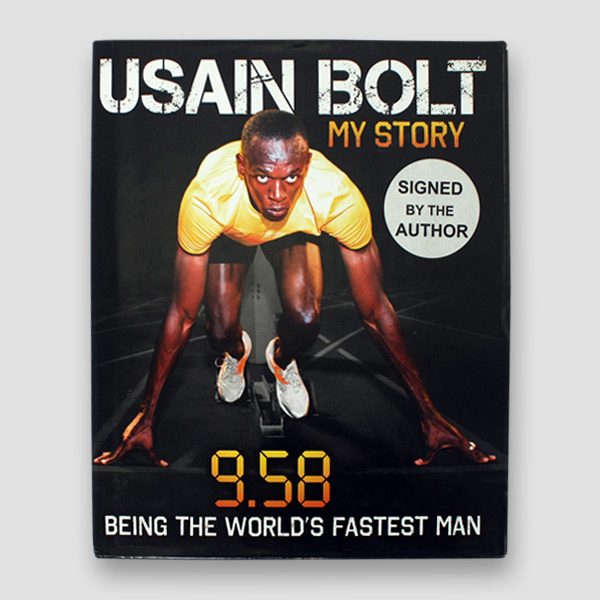 Usain Bolt Signed Autobiography ‘9.58’