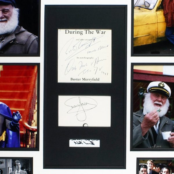 Only Fools and Horses Signed and Framed Montage