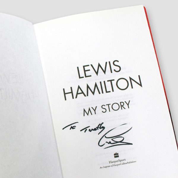 Lewis Hamilton Signed Autobiography ‘My Story’