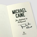 Sir-Michael-Caine-signed-Autobiography-‘The-Elephant-to-Hollywood’