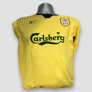 Liverpool FC Away Shirt from 2004/2005 Signed by Steven Gerrard - Image 2