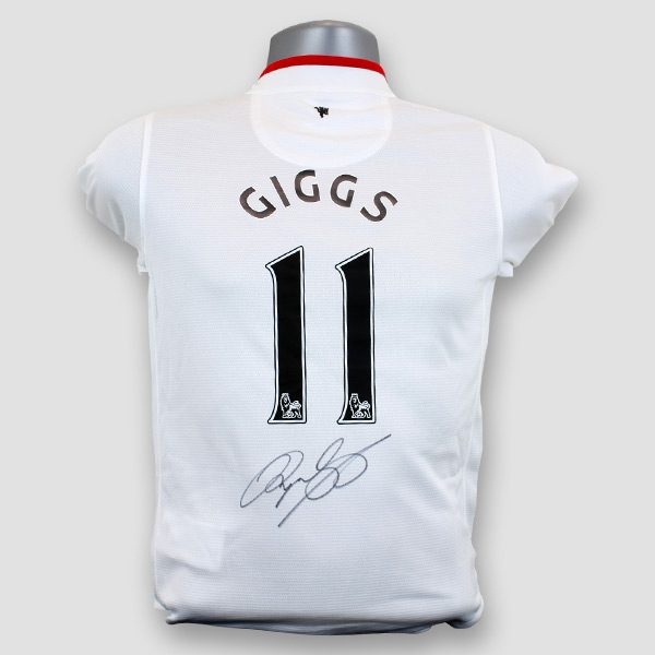 Ryan Giggs Signed Manchester United 2012/2013 Nike Away  Football Shirt