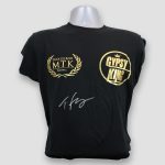 Tyson-Fury-signed-Black-&-gold-Gypsy-King-boxing-MTK-global-t-shirt