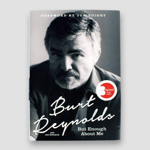 Burt Reynolds personally signed Autobiography ‘But enough about me’