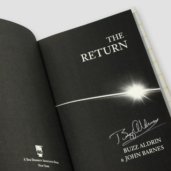 Buzz Aldrin Signed Book ‘The Return’