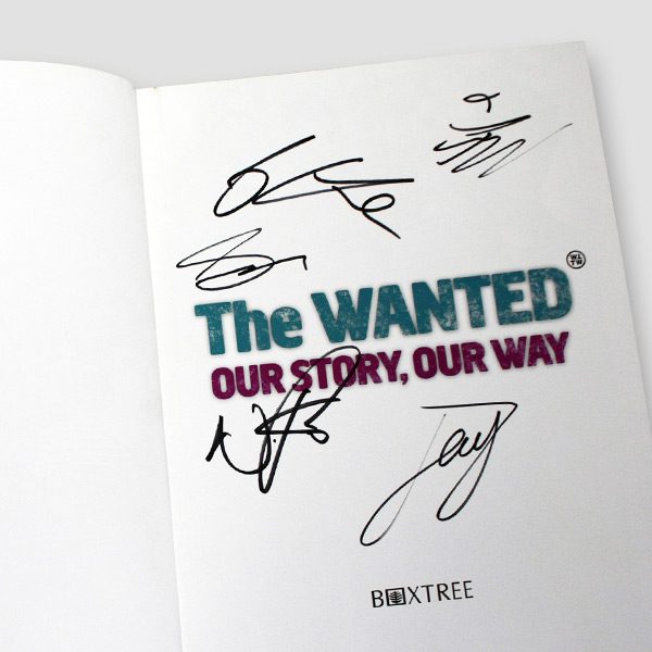 The Wanted Signed Book ‘Our Story, Our Way’