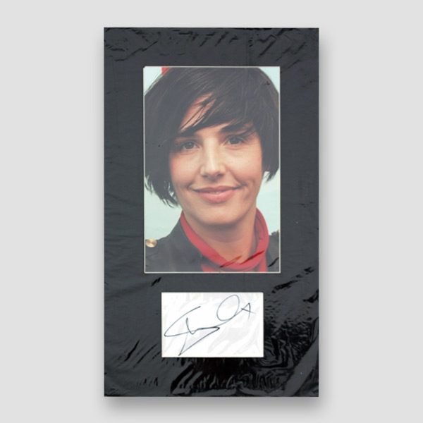 Sharleen Spiteri Photo Print Mounted with Autograph