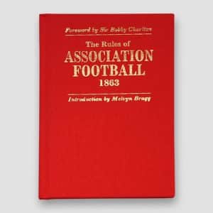 The Rules of Association Football 1863 Book Signed by Sir Bobby Charlton and Melvyn Bragg - Image 4