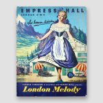 20-Sir-Norman-Wisdom-Signed-programme-,-Empress-Hall-Theatre-Programme,-1951,-London-Melody