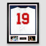 Liverpool Football Shirt Signed by James Milner, Professionally Framed