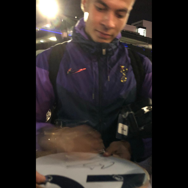 Tottenham Hotspur Football Shirt Signed by Dele Alli, Professionally Framed