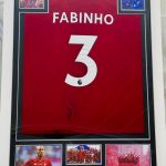 Liverpool Football Shirt signed by Jurgen Klopp , with Premier League medal  professionally framed.
