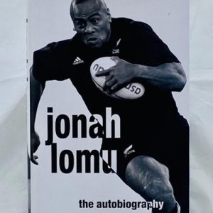 Jonah Lomu signed Autobiography , New Zealand Rugby Union star. Rare