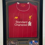 Liverpool FC Goalkeeper Football Shirt Signed by Alisson Becker,