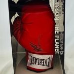 Anthony Joshua Hand Signed Red Rival Boxing Glove In Light-Up Quality Display Case