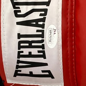 Mike Tyson Signed Red Everlast Boxing Glove with Light Up Display - Image 3