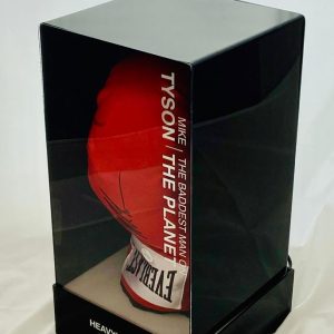 Mike Tyson Signed Red Everlast Boxing Glove with Light Up Display - Image 5
