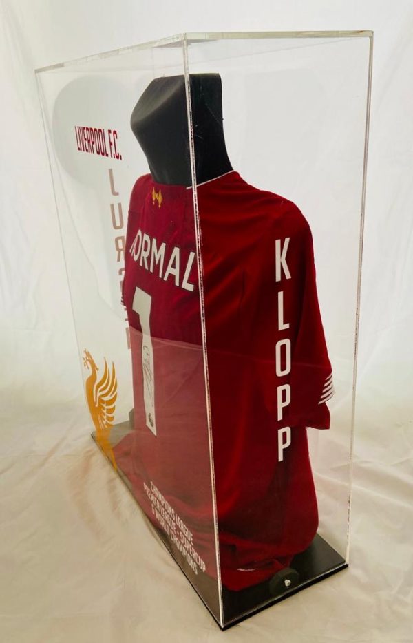 Liverpool Football Shirt signed by Jurgen Klopp [The Normal One] In superb display box