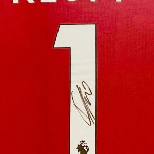 Professionally Framed Liverpool home shirt signed by Jürgen Klopp - Image 2