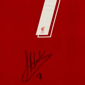 Liverpool Football Shirt Signed by James Milner, Professionally Framed - Image 2