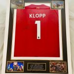 Liverpool Football Shirt signed by Jurgen Klopp