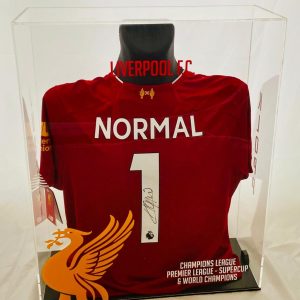 Liverpool Football Shirt signed by Jurgen Klopp [The Normal One] In superb display box