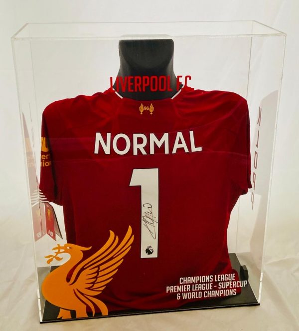 Liverpool Football Shirt signed by Jurgen Klopp [The Normal One] In superb display box